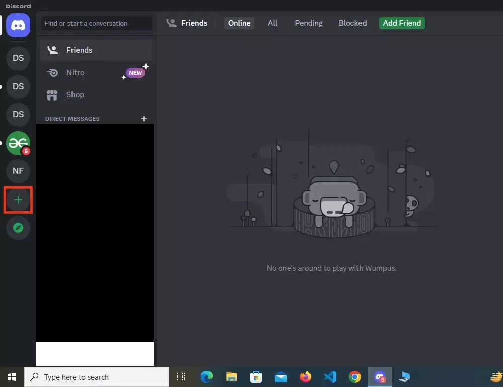 Create your own Discord server