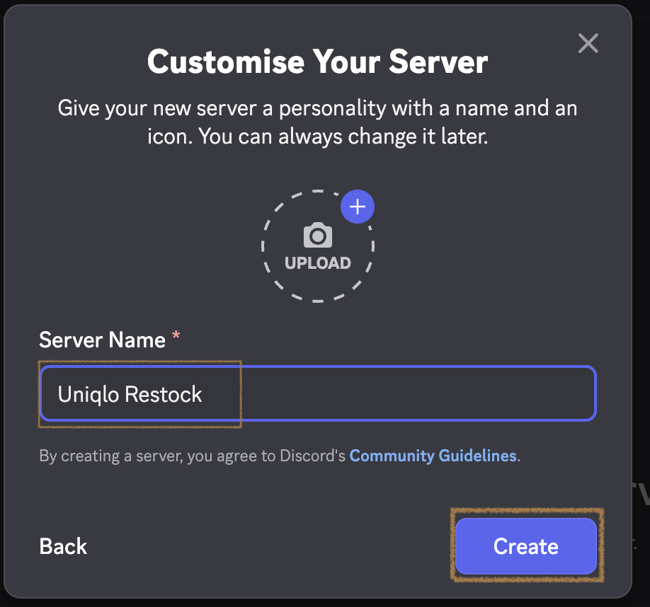 Your new Discord server
